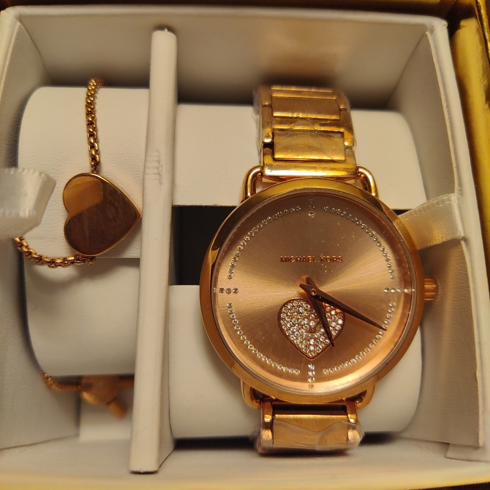 Michael kors new watch and bracelet